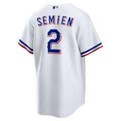 White Marcus Semien Texas Rangers Nike Home Replica Player Jersey