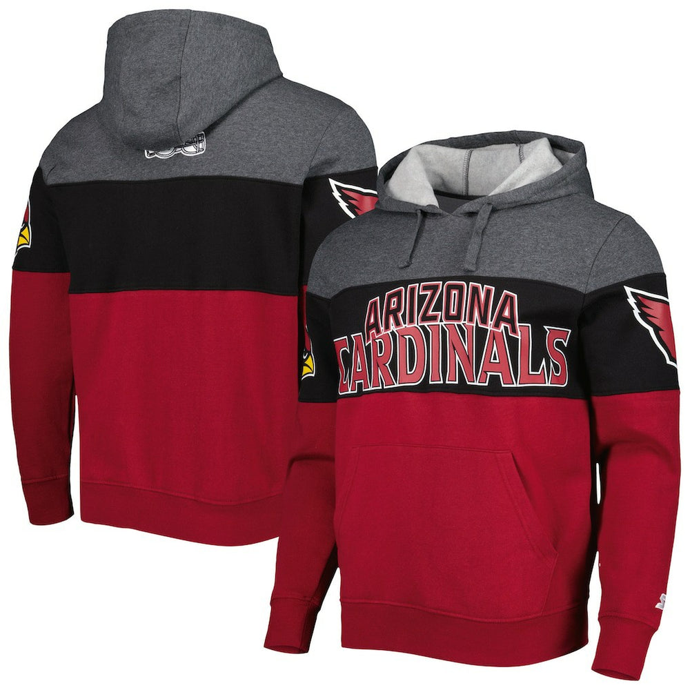 Starter Extreme Pullover Hoodie - Arizona Cardinals Hoodies