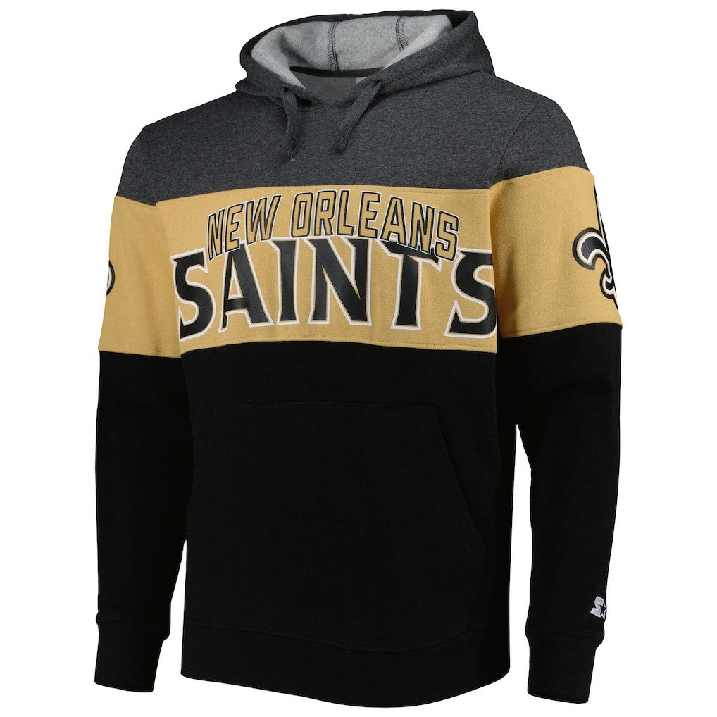 Starter Extreme Pullover Hoodie - New Orleans Saints Hoodies