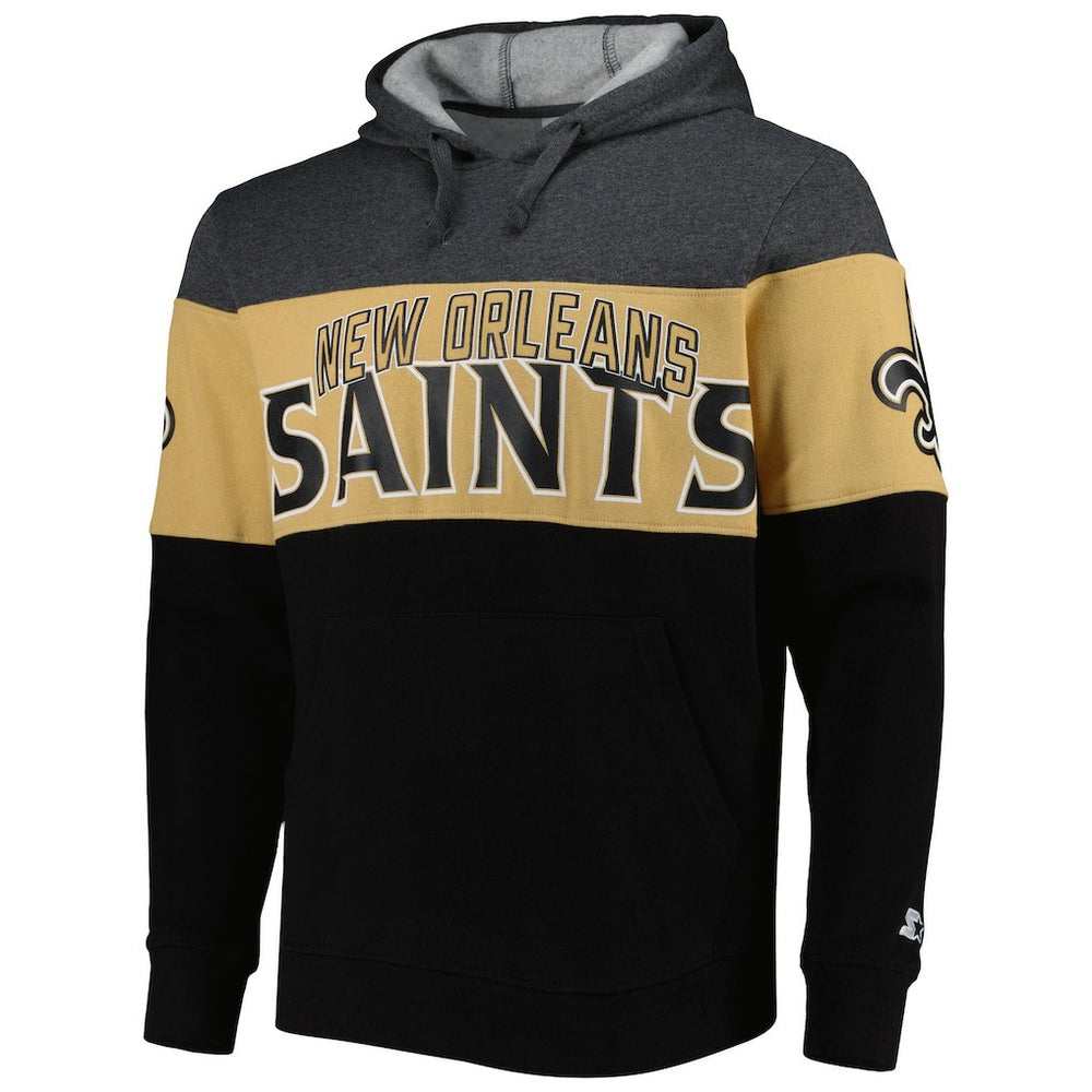 Starter Extreme Pullover Hoodie - New Orleans Saints Hoodies