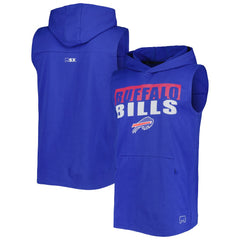 MSX by Michael Strahan Relay Sleeveless Pullover Hoodie - Buffalo Bills Hoodies
