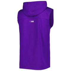 MSX by Michael Strahan Relay Sleeveless Pullover Hoodie - Minnesota Vikings Hoodies