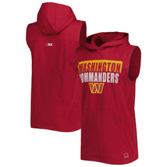 MSX by Michael Strahan Relay Sleeveless Pullover Hoodie - Washington Commanders Hoodies