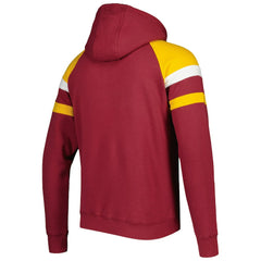 Starter Draft Fleece Raglan Pullover Hoodie - Washington Commanders Hoodies