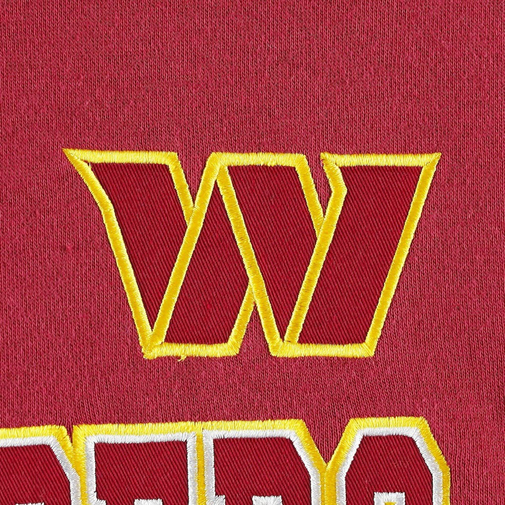 Starter Draft Fleece Raglan Pullover Hoodie - Washington Commanders Hoodies