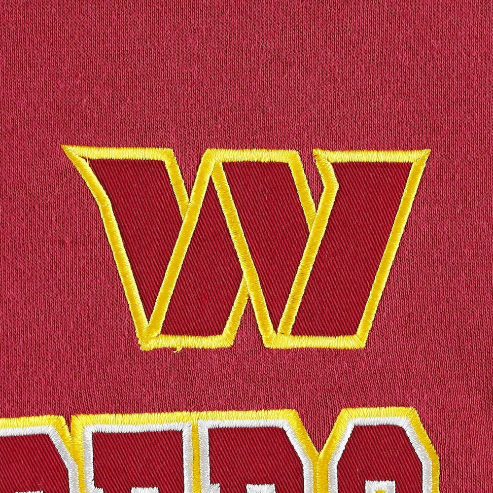 Starter Draft Fleece Raglan Pullover Hoodie - Washington Commanders Hoodies