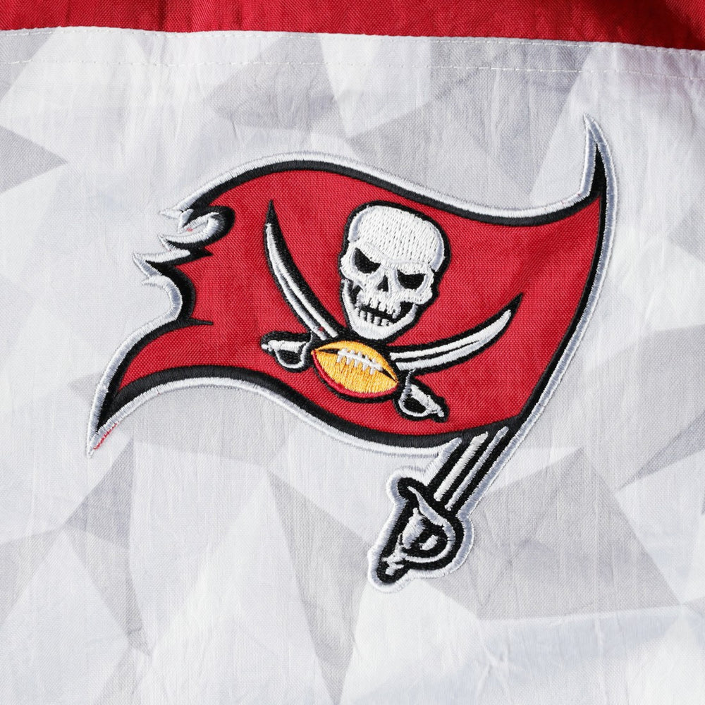 Starter Thursday Night Gridiron Raglan Half-Zip Hooded Jacket - Tampa Bay Buccaneers Jackets