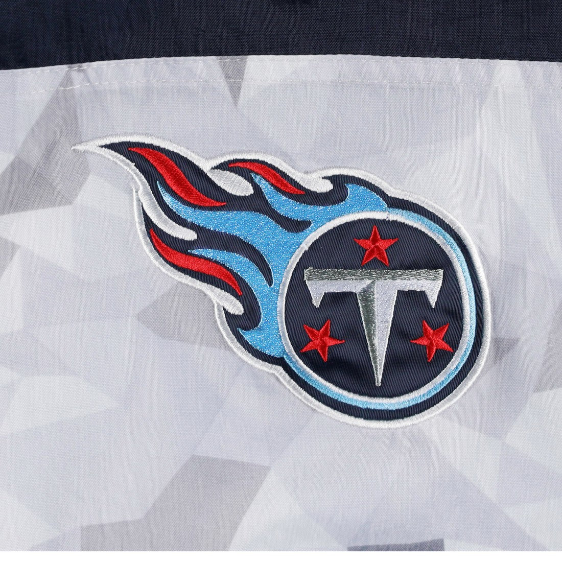 Starter Thursday Night Gridiron Raglan Half-Zip Hooded Jacket - Tennessee Titans Jackets