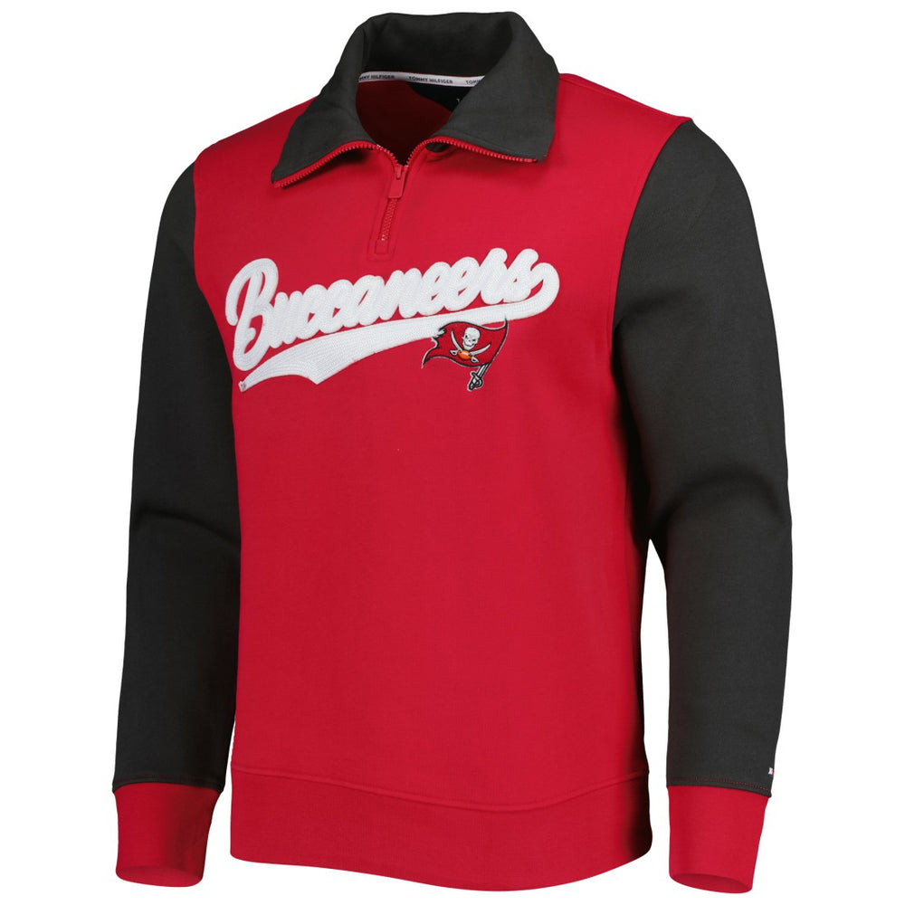 Tommy Hilfiger Aiden Quarter-Zip Sweatshirt - Tampa Bay Buccaneers Sweatshirts