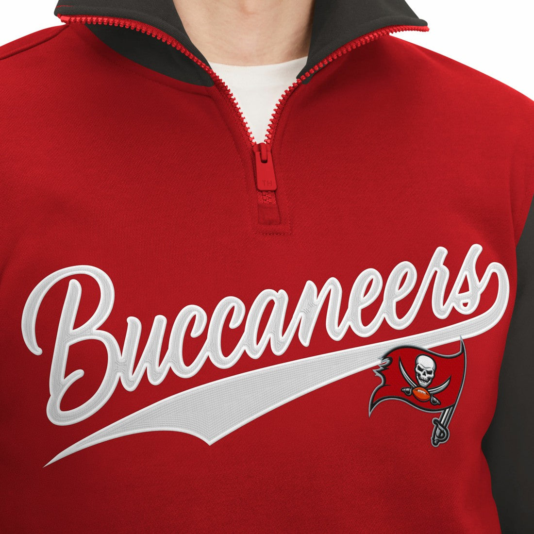 Tommy Hilfiger Aiden Quarter-Zip Sweatshirt - Tampa Bay Buccaneers Sweatshirts