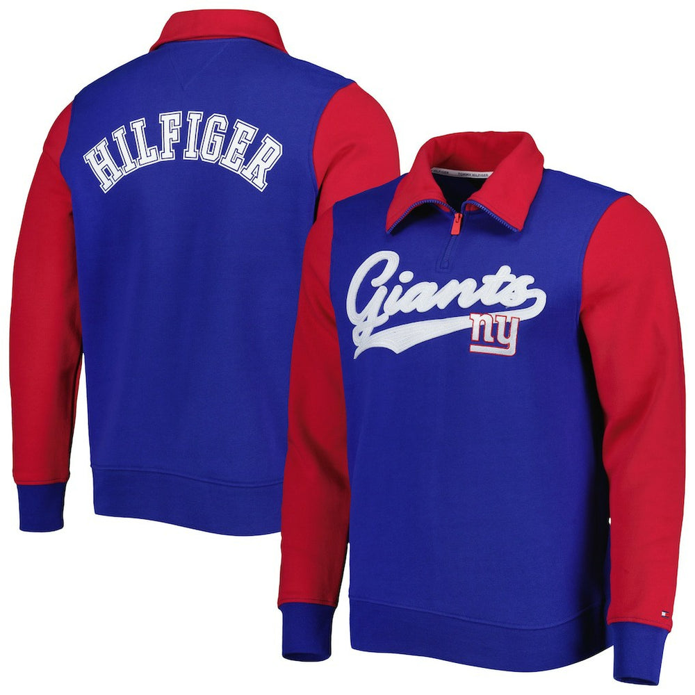Tommy Hilfiger Aiden Quarter-Zip Sweatshirt - New York Giants Sweatshirts