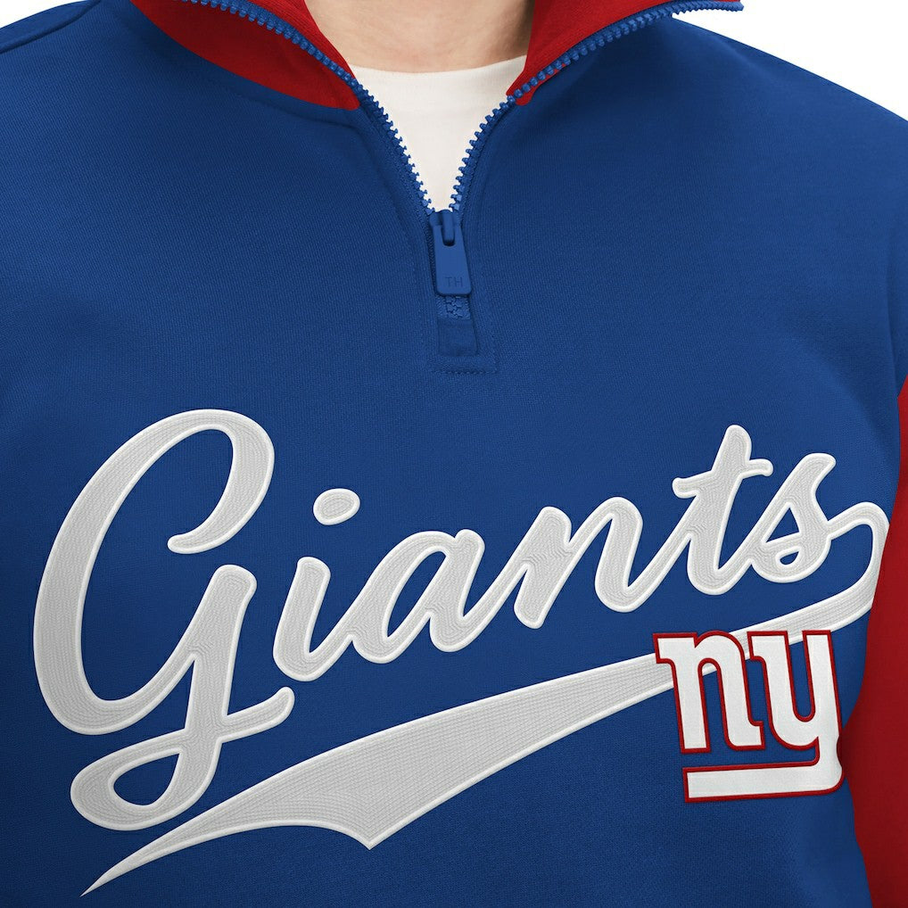 Tommy Hilfiger Aiden Quarter-Zip Sweatshirt - New York Giants Sweatshirts