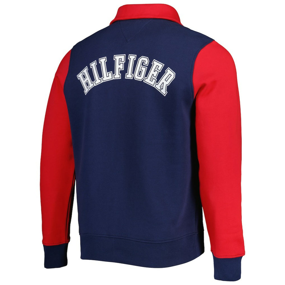 Tommy Hilfiger Aiden Quarter-Zip Sweatshirt - New England Patriots Sweatshirts