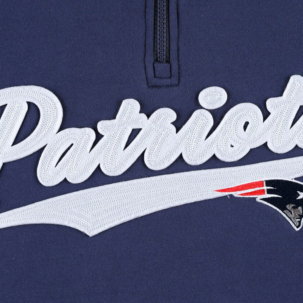 Tommy Hilfiger Aiden Quarter-Zip Sweatshirt - New England Patriots Sweatshirts