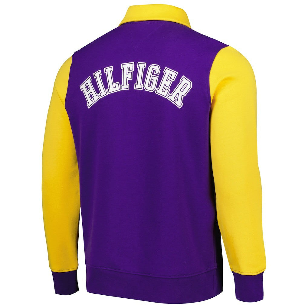 Tommy Hilfiger Aiden Quarter-Zip Sweatshirt - Minnesota Vikings Sweatshirts