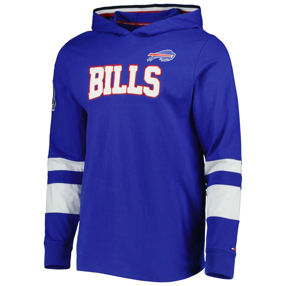 Tommy Hilfiger Alex Long Sleeve Hoodie T-Shirt - Buffalo Bills Hoodies