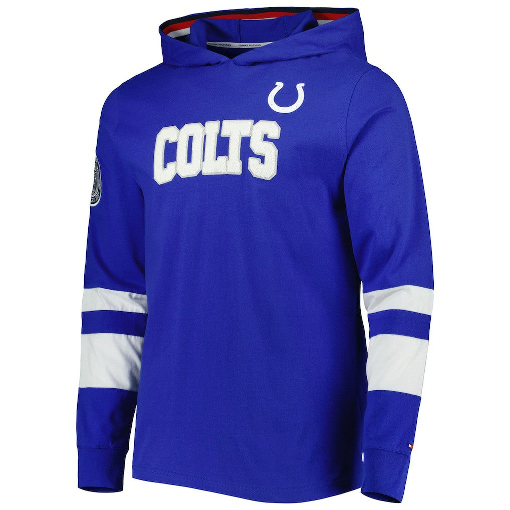 Tommy Hilfiger Alex Long Sleeve Hoodie T-Shirt - Indianapolis Colts Hoodies