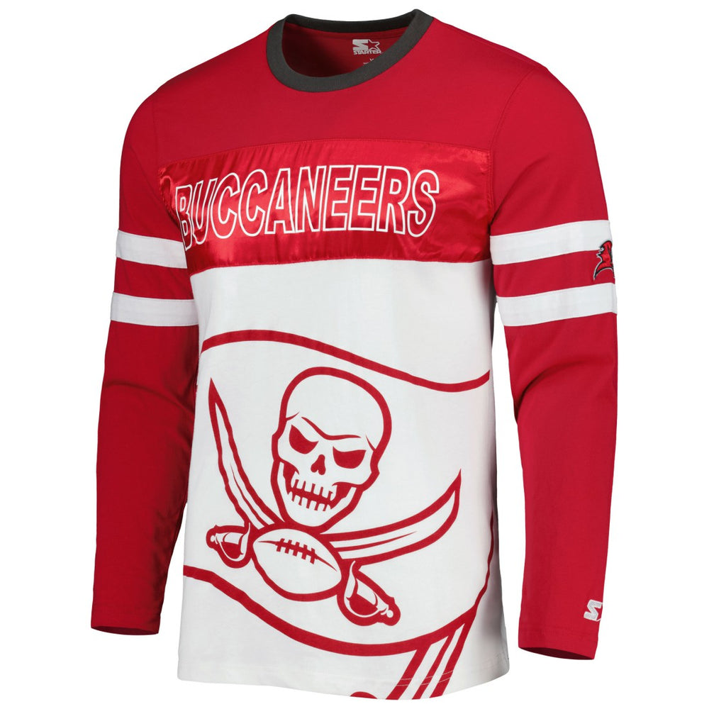 Starter Halftime Long Sleeve T-Shirt - Tampa Bay Buccaneers T-shirts
