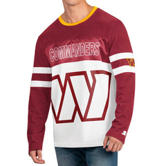 Starter Halftime Long Sleeve T-Shirt - Washington Commanders T-shirts