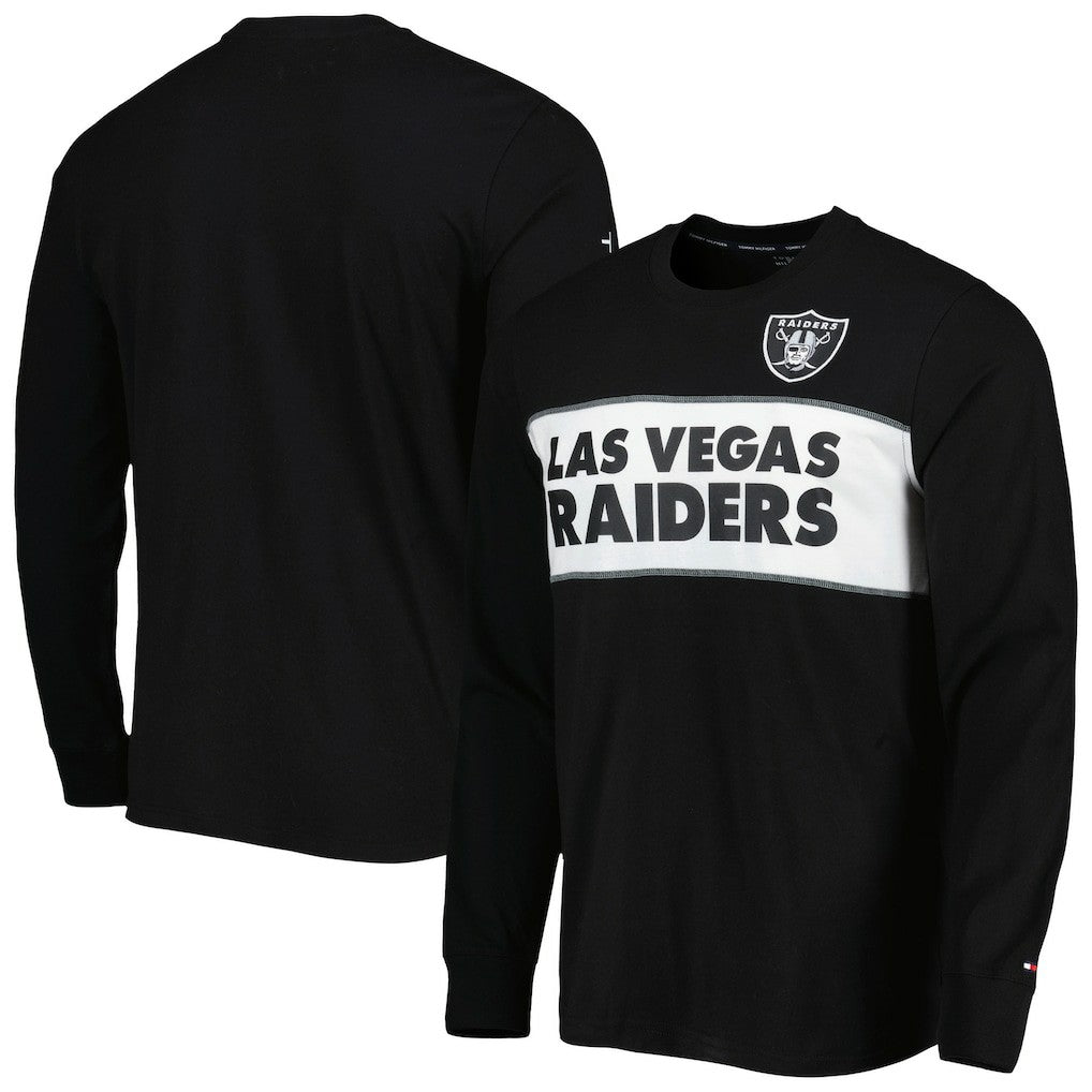 Tommy Hilfiger Peter Team Long Sleeve T-Shirt - Las Vegas Raiders T-shirts