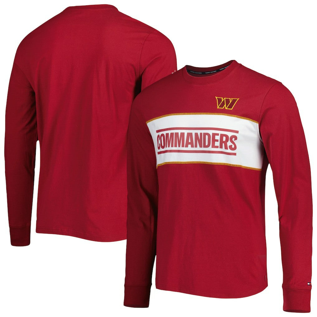 Tommy Hilfiger Peter Team Long Sleeve T-Shirt - Washington Commanders T-shirts