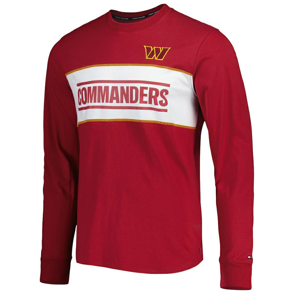 Tommy Hilfiger Peter Team Long Sleeve T-Shirt - Washington Commanders T-shirts