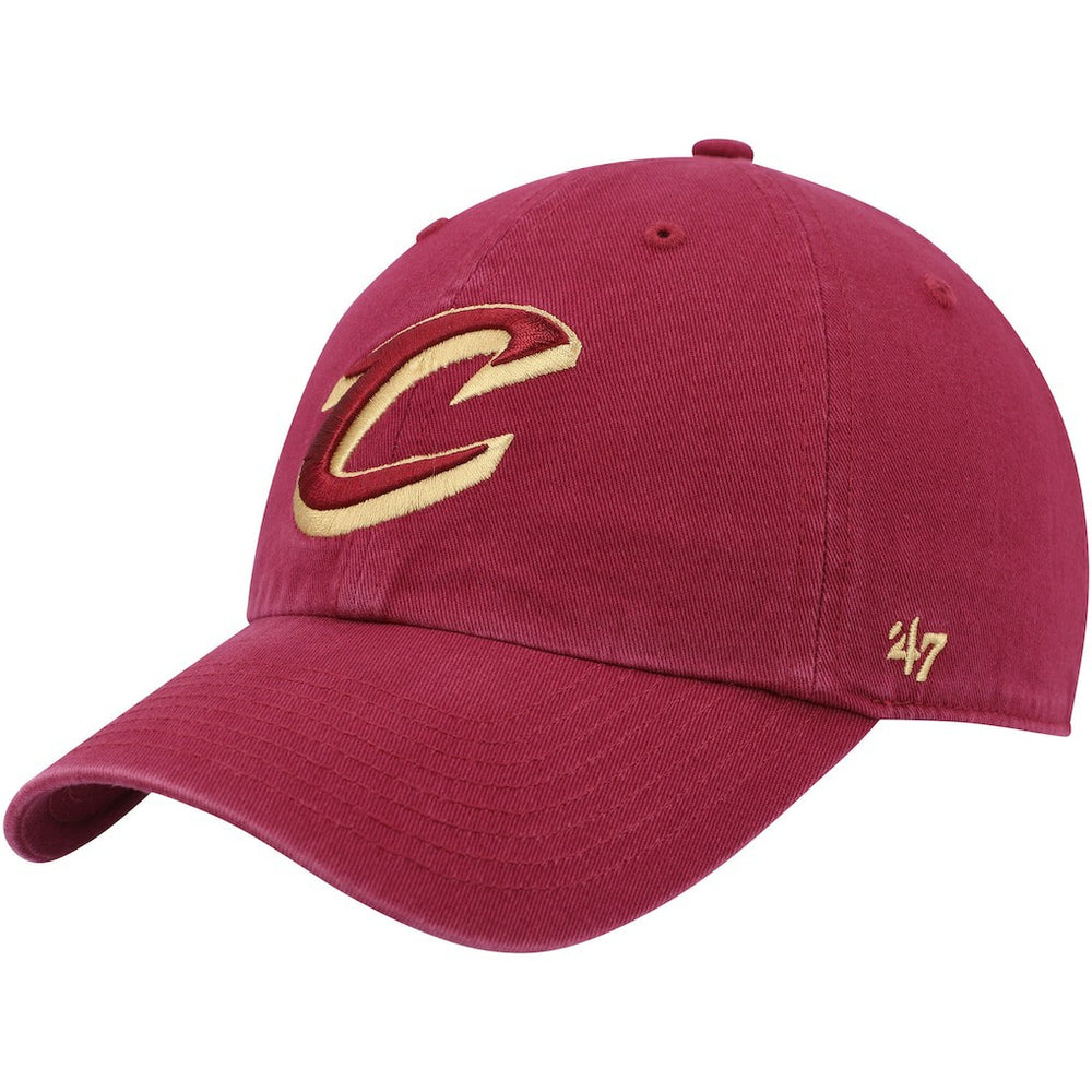 47 brand Cleveland Cavaliers '47 Core Logo Clean Up Adjustable Hat sale