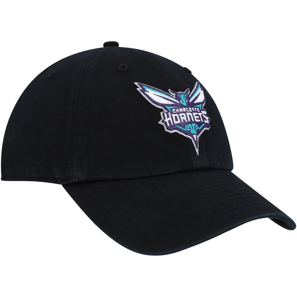 47 brand Charlotte Hornets '47 Core Logo Clean Up Adjustable Hat