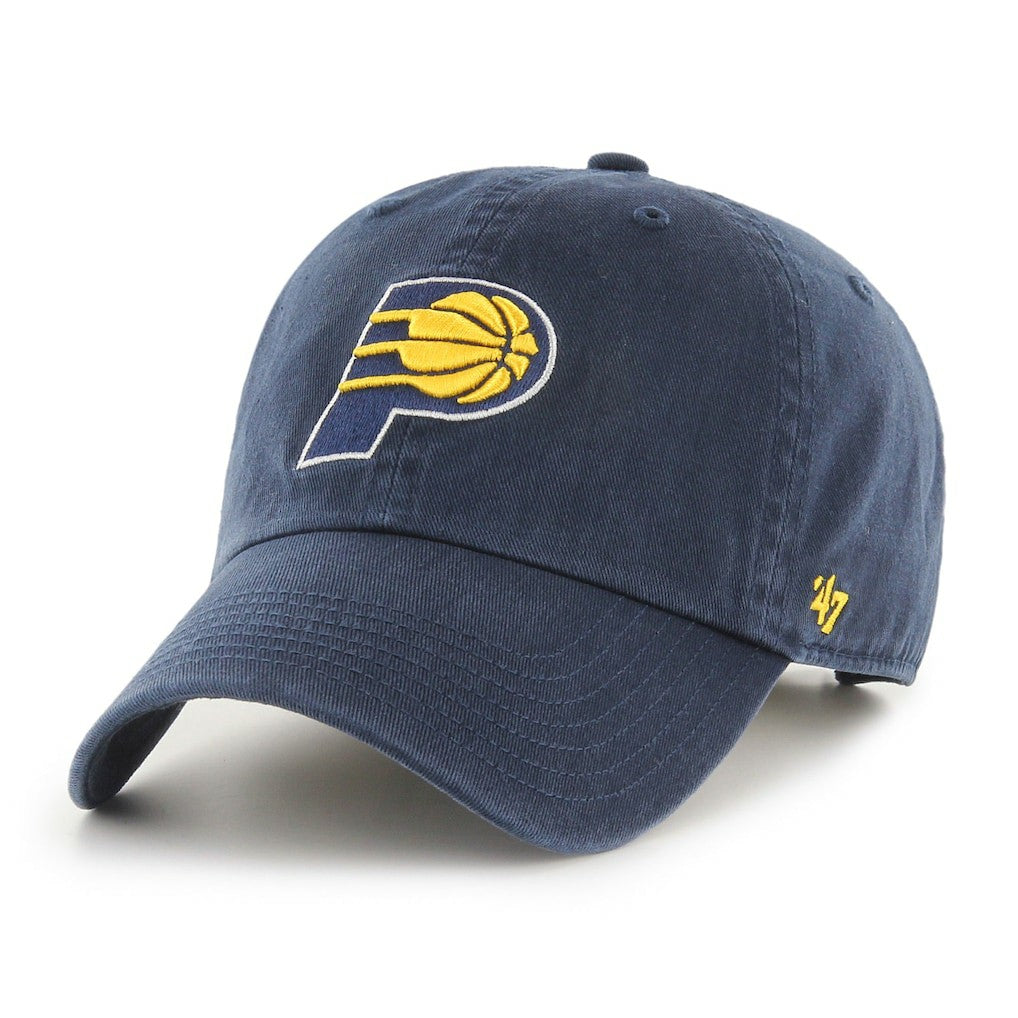 47 brand Indiana Pacers '47 Core Logo Clean Up Adjustable Hat