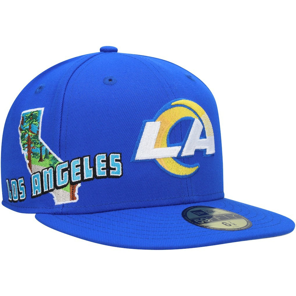 Stateview 59FIFTY Fitted Hat - Los Angeles Rams Hats