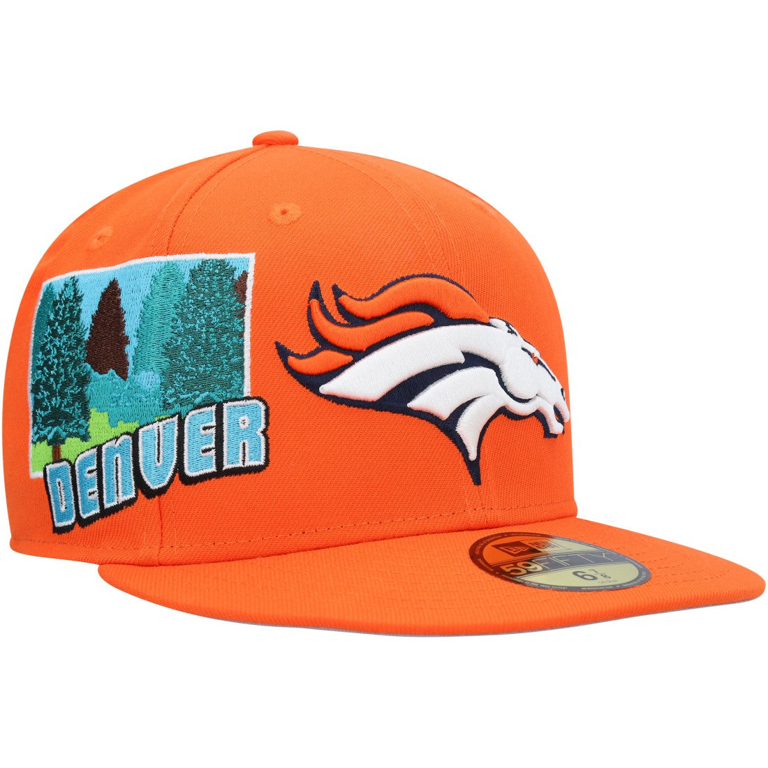 Stateview 59FIFTY Fitted Hat - Denver Broncos Hats