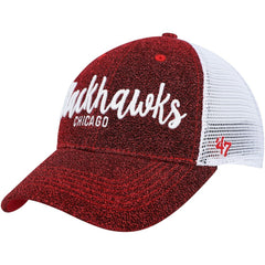 NHL Chicago Blackhawks '47 Women's Encore MVP Trucker Snapback Hat