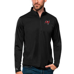 Antigua Tribute Quarter-Zip Lightweight Pullover Top - Tampa Bay Buccaneers Pullover