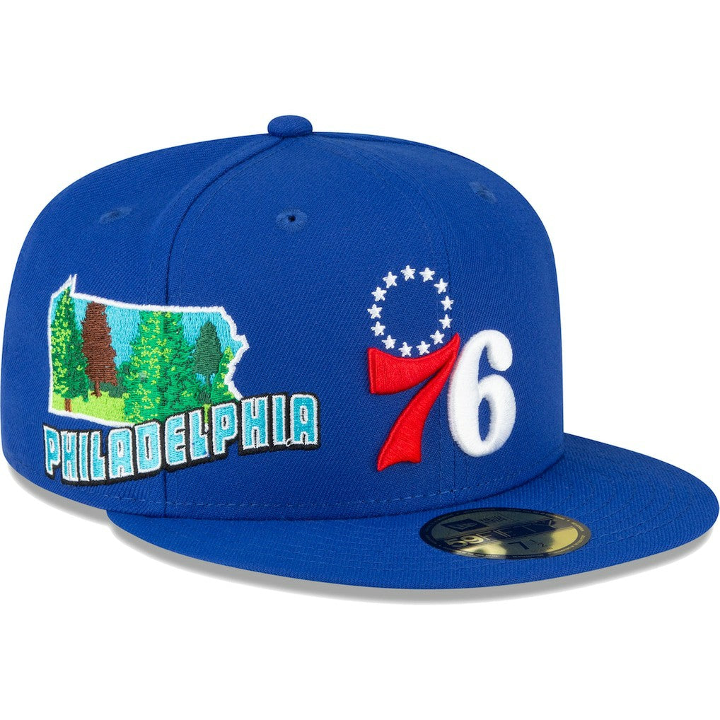 New Era Philadelphia 76ers Stateview 59FIFTY Fitted Hat