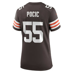 Ethan Pocic  Women's Game Jersey - Cleveland Browns Jerseys