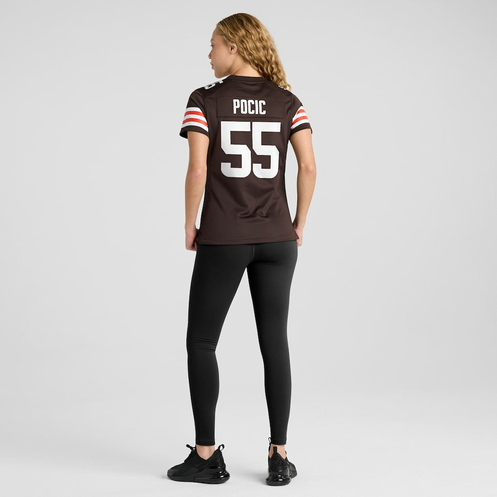 Ethan Pocic  Women's Game Jersey - Cleveland Browns Jerseys