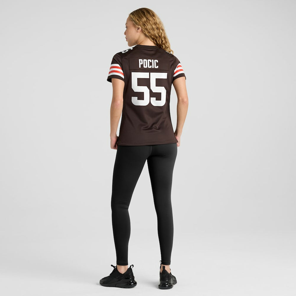Ethan Pocic  Women's Game Jersey - Cleveland Browns Jerseys