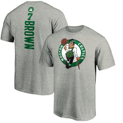 Jaylen Brown Boston Celtics Playmaker Name & Number T-Shirt