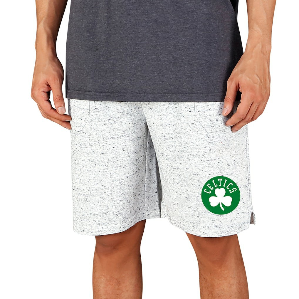 Boston Celtics Concepts Sport Throttle Knit Jam Shorts