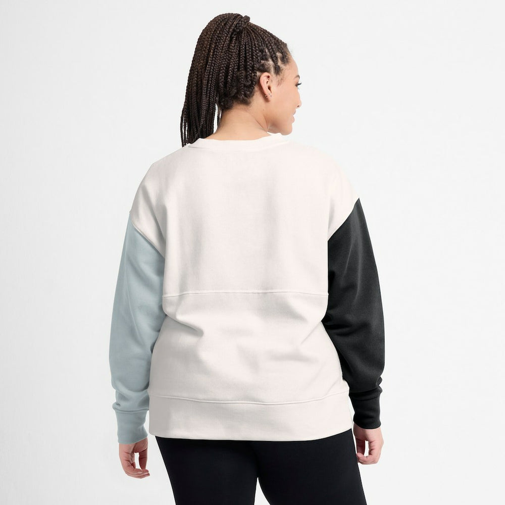 Women's Colorblock Primary Logo Pullover Sweatshirt - Las Vegas Raiders Pullover