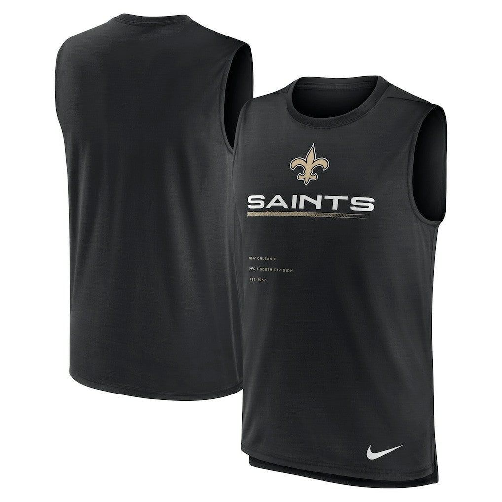 Muscle Trainer Tank Top - New Orleans Saints Tops