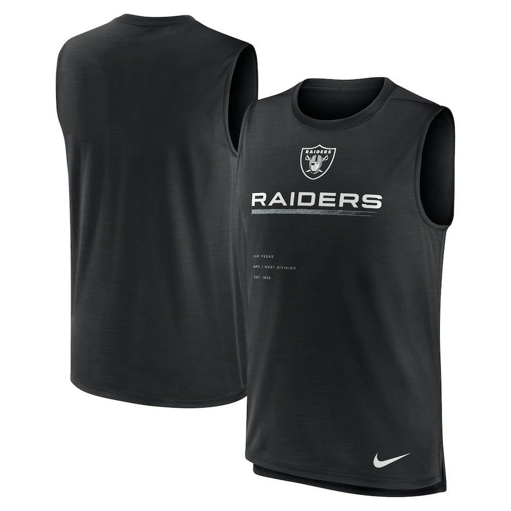 Muscle Trainer Tank Top - Las Vegas Raiders Tops