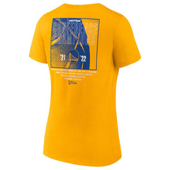 Fanatics Golden State Warriors Women's 2022 Western Conference Champions Balanced Attack Roster V-Neck T-Shirt sale