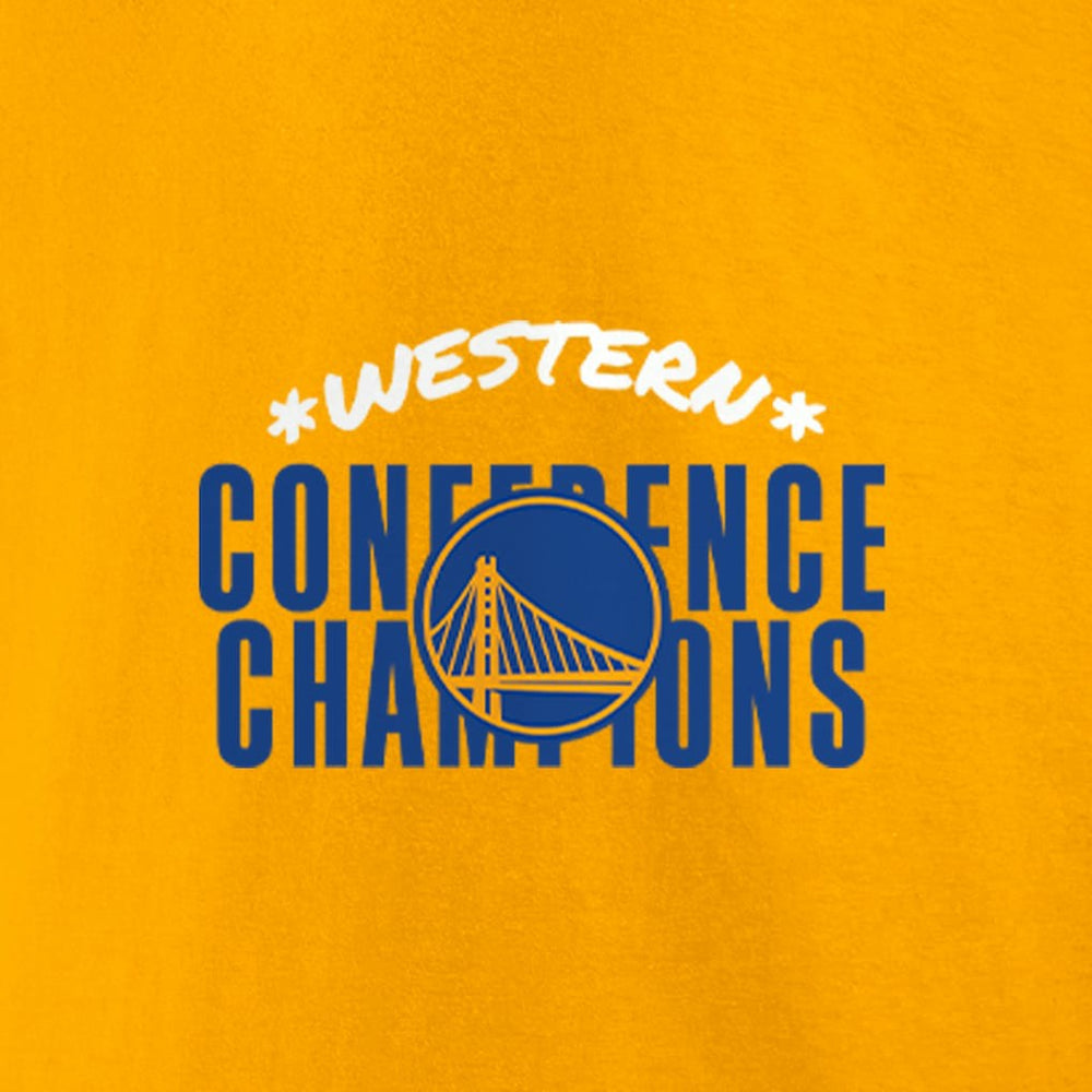 Fanatics Golden State Warriors Women's 2022 Western Conference Champions Balanced Attack Roster V-Neck T-Shirt sale