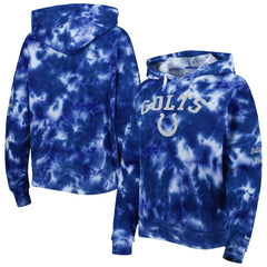 Women's Cloud Dye Fleece Pullover Hoodie - Indianapolis Colts Hoodies