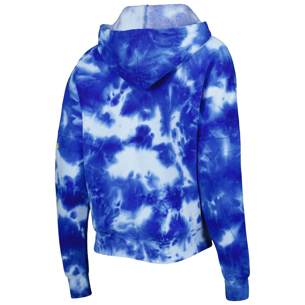 Women's Cloud Dye Fleece Pullover Hoodie - Los Angeles Rams Hoodies