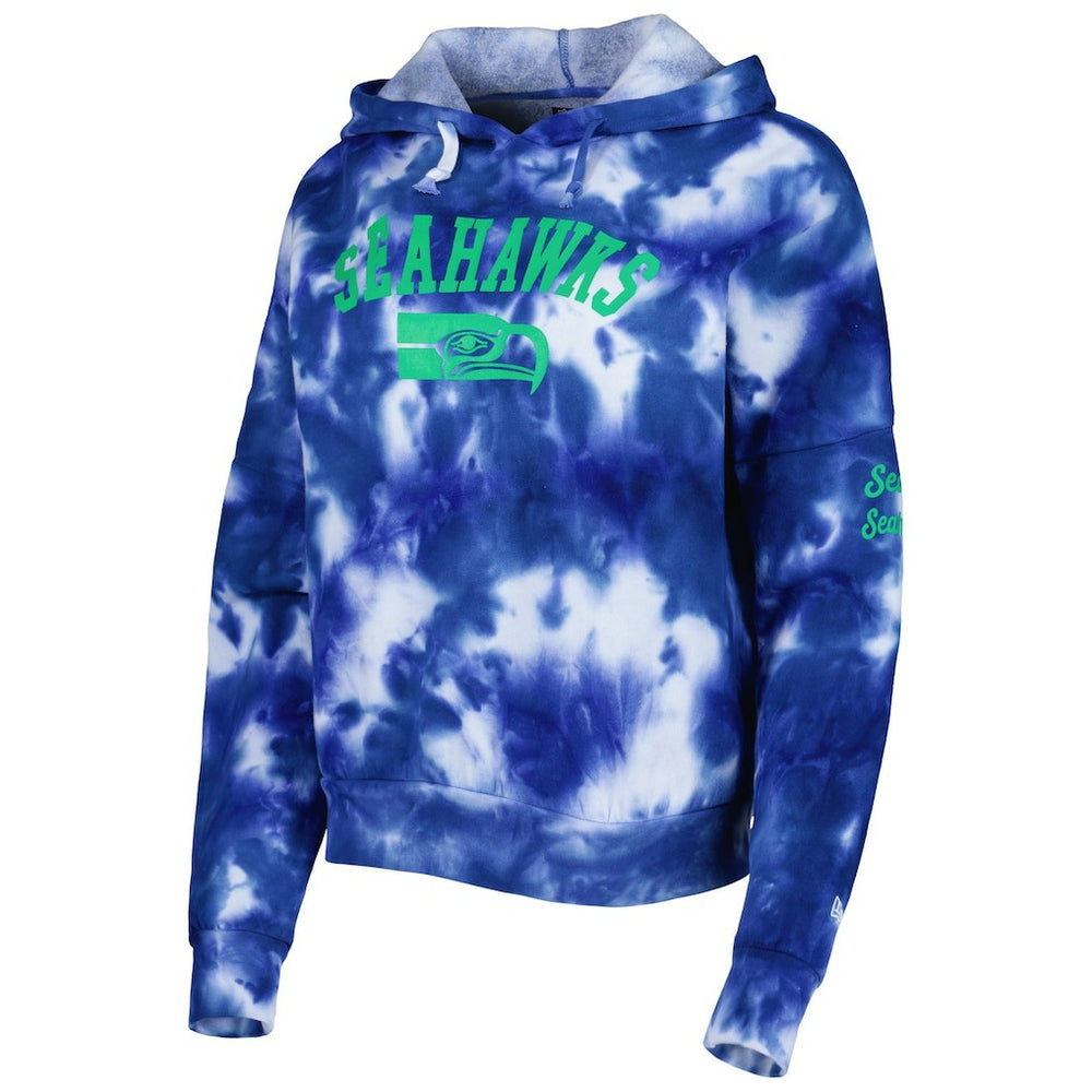 Women's Cloud Dye Fleece Pullover Hoodie - Seattle Seahawks Hoodies