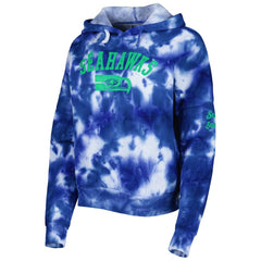 Women's Cloud Dye Fleece Pullover Hoodie - Seattle Seahawks Hoodies