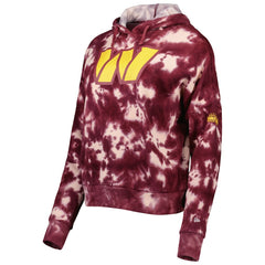Women's Cloud Dye Fleece Pullover Hoodie - Washington Commanders Hoodies