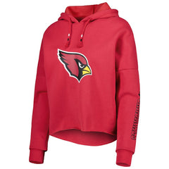 Women's Foil Sleeve Pullover Hoodie - Arizona Cardinals Hoodies